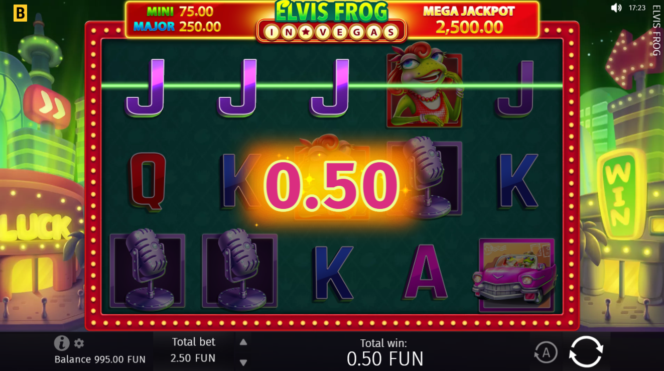 Elvis Frog in Vegas Demo