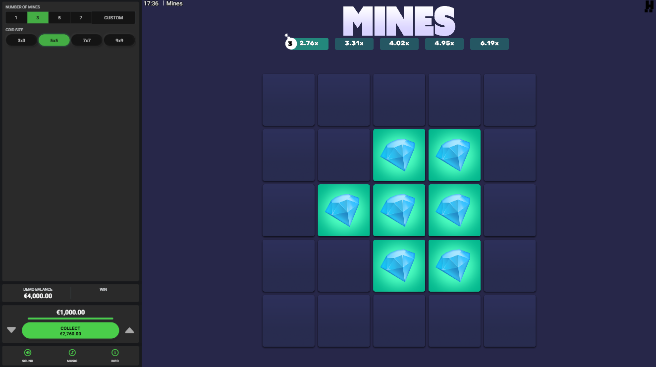 Mines Demo