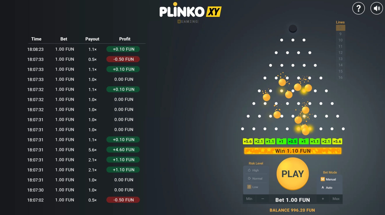 Plinko Crush Demo